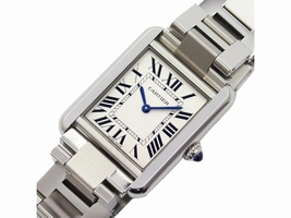 Cartier Tank Solo W5200013 Stainless Steel Quartz 24mm Womens Cartier