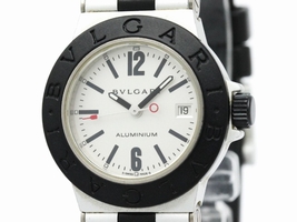 Bulgari AL29TA Aluminum & Rubber 29mm Womens Bulgari