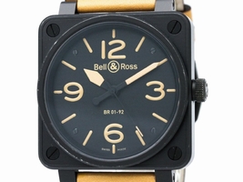 Bell & Ross Heritage BR01-92 Stainless Steel 46mm Mens Bell & Ross