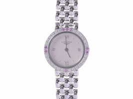 Longines L6.108.7 18K White Gold with Diamond Quartz 22mm Womens  | Longines