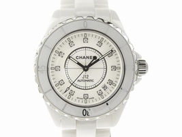 Chanel J12 H1629 Ceramic with 12P Diamond Dial Automatic 40mm Mens Chanel