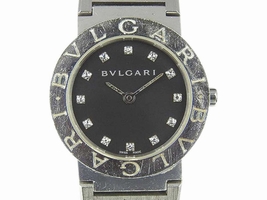 Bulgari Bb26SS Stainless Steel Quartz 25mm Womens Bulgari