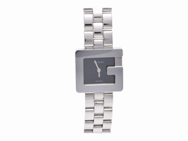 Gucci 3600L Stainless Steel & Black Dial 23mm Womens Gucci
