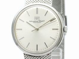 IWC Schaffhausen Stainless Steel Manual Winding 34mm Mens IWC