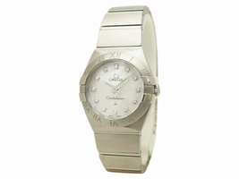Omega Constellation 123.10.24.60.55.001 Stainless Steel Quartz 24mm Womens Omega