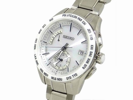 Seiko Brightz SAGA165 8B54-0BC0 Ceramic & Stainless Steel 43mm Mens Seiko
