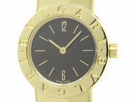 Bulgari Tubogas B232T 18K Yellow and White Gold 23mm Womens Bulgari