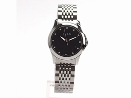 Gucci G-Timeless YA126505 Stainless Steel with Diamond Quartz 27mm Womens Gucci
