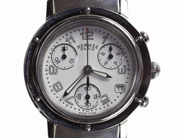 Hermes Clipper Cl1 310 Stainless Steel Quartz 31mm Womens Hermes