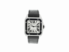 Cartier Santos 100 XL Stainless Steel Mens Cartier
