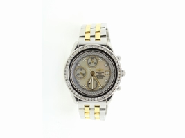Breitling Chronograph Yellow Gold and Stainless Steel Diamond 45mm Breitling