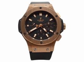 Hublot Big Bang Dial Black 18K Rose Gold Casual Mens Hublot