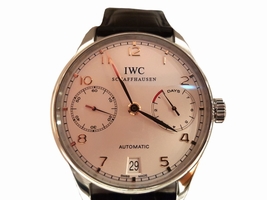 IWC Portugieser IW500704 42.3mm Automatic Black Strap IWC