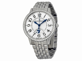 Jaeger Lecoultre Rendez-vous Silver Dial Stainless Steel Diamond Ladies Jaeger Lecoultre