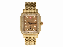 Michele Deco Mini Diamonds Womens Quartz 31 mm Michele