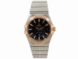 Omega Constellation 123.20.35.20.01.001 Stainless Steel & 18K Rose Gold Mens Omega