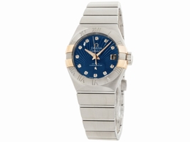 Omega Constellation 123.20.27.20.53.002 Stainless Steel & 18K Rose Gold Womens Omega