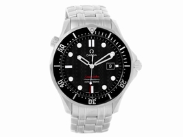 Omega Seamaster 212.30.41.61.01.001 Stainless Steel Black Dial Quartz 41mm Mens Omega