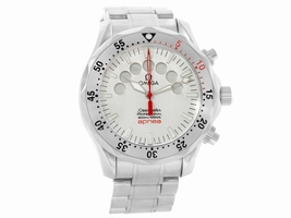 Omega Seamaster 2595.30.00 Stainless Steel Silver Dial Automatic 42mm Mens Omega