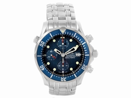 Omega Seamaster 2599.80.00 Stainless Steel Blue Dial Automatic 41.5mm Mens Omega