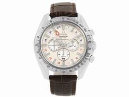 Omega Speedmaster 3881.30.37 Stainless Steel & Leather Automatic 44.25mm Mens Omega