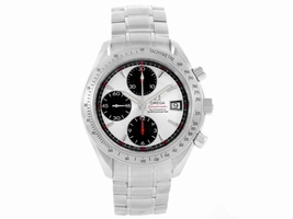 Omega Speedmaster Day Date 3211.31.00 Stainless Steel Silver Dial Automatic 40mm Mens Omega