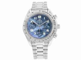 Omega Speedmaster 3502.73.00 Stainless Steel Blue MOP Dial Automatic 39mm Mens Omega