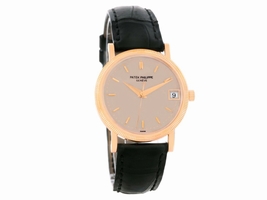 Patek Philippe Calatrava 3802R 18K Rose Gold Automatic 33mm Mens Patek Philippe