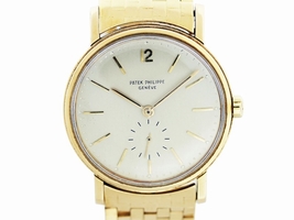 Patek Philippe 2548 18K Yellow Gold Vintage 31mm Mens Patek Philippe