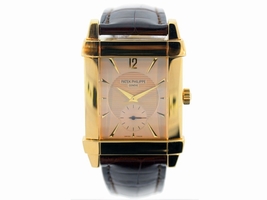 Patek Philippe Gondolo 5111J 18K Yellow Gold Vintage 33mm Mens Patek Philippe