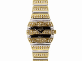 Piaget Polo 861C 18K Yellow Gold Diamond Quartz 23.5mm Womens Piaget