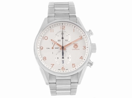 Tag Heuer Carrera CAR2012.BA0796 Stainless Steel & Silver Dial 43mm Mens Tag Heuer
