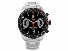 Tag Heuer Grand Carrera CAV511C Stainless Steel & Black Dial Automatic 43mm Mens Tag Heuer