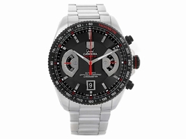 Tag Heuer Grand Carrera CAV511C Stainless Steel & Black Dial Automatic 43mm Mens Tag Heuer