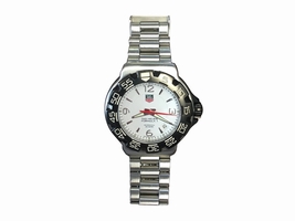 Tag Heuer Formula 1 Stainless Steel & White Dial Mens Tag Heuer