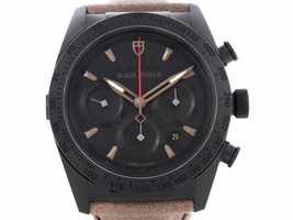 Tudor Fastrider 42000CN Blackshield Alcantara Strap Ceramic 42mm Mens Tudor