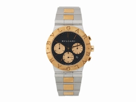 Bulgari Diagono CH35SG Two Tone Chronograph Bulgari