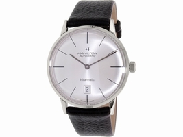 Hamilton Timeless Classic H38455751 Black Leather Swiss Automatic Mens Hamilton