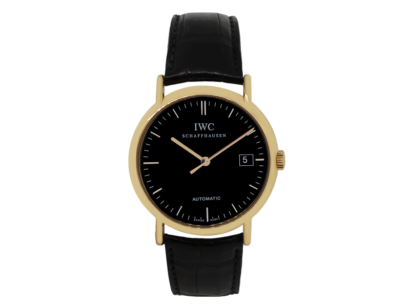 IWC Portifino IW353318 18K Rose Gold Automatic 38mm Mens IWC
