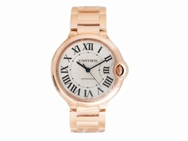 Cartier Ballon Bleu W69004Z2 18K Rose Gold 36.2mm Unisex Cartier
