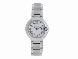 Cartier Ballon Bleu 28mm w69010z4 Stainless Steel Quartz Cartier