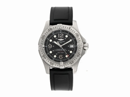 Breitling Aeromarine Superocean A17390 Stainless Steel & Rubber Automatic 44mm Mens Breitling