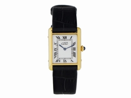 Cartier Tank Argent Gold Plated Cartier