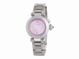 Cartier Miss Pasha 2973 Stainless Steel Pink Dial Cartier