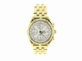 Breitling Chronomat 18K Yellow Gold Mens Breitling