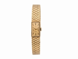 Omega 14K Yellow Gold Vintage Womens 19mm Dress Omega