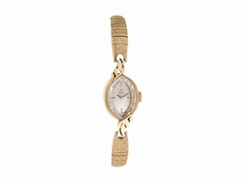 Omega 14K Yellow Gold Manual Wind Vintage Womens 18mm Omega