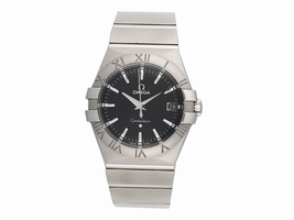 Omega Constellation 09 123.10.35.60.01.001 Black Dial Quartz 35mm Mens Omega